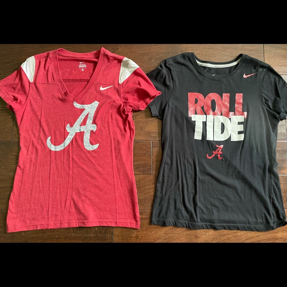 Alabama Roll Tide Nike Tshirt Bundle of 2